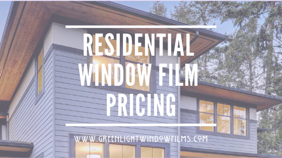Window Film Pricing Denver