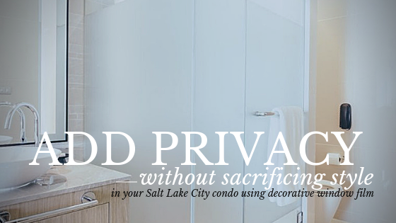 salt lake city privacy window film
