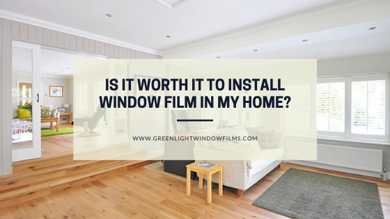 install residential window film dallas