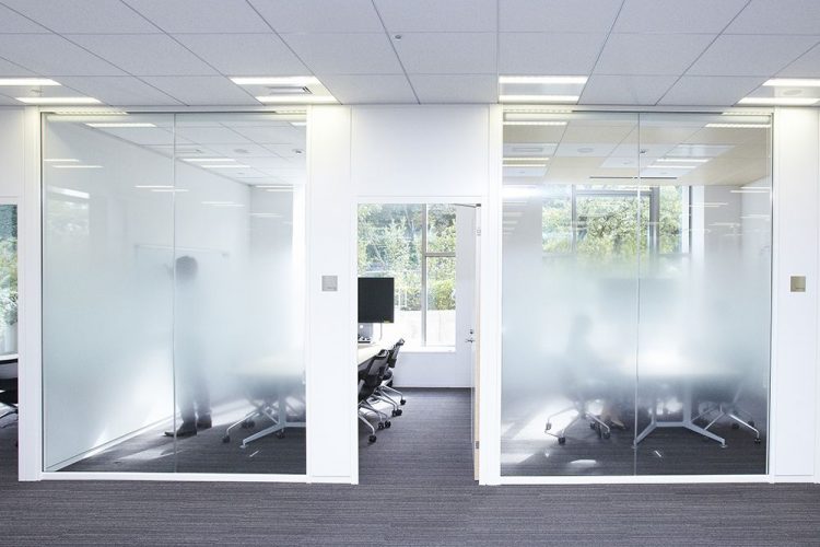 decorative privacy window film offices