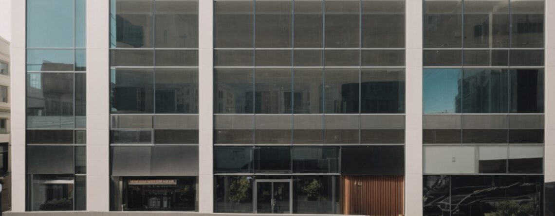 San Francisco buildings with reflective window film for energy efficiency