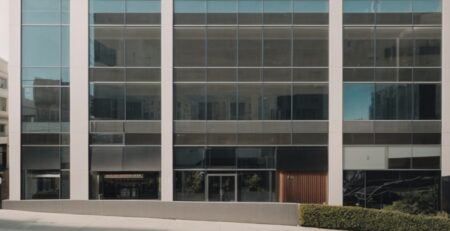 San Francisco buildings with reflective window film for energy efficiency
