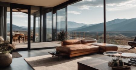 High altitude home in Colorado Springs with UV protection window film